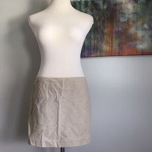 Esprit Vintage Corduroy Mini Skirt Y2K Tan